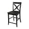 International Concepts Cosmo Counter Height Stool, 24" Seat Height, Coal S75-142 - alternate 1